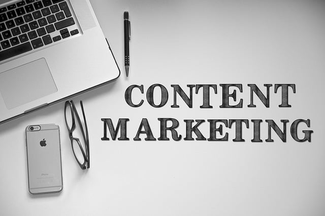 Content marketing as a creative way to make money online using a laptop and iPhone.