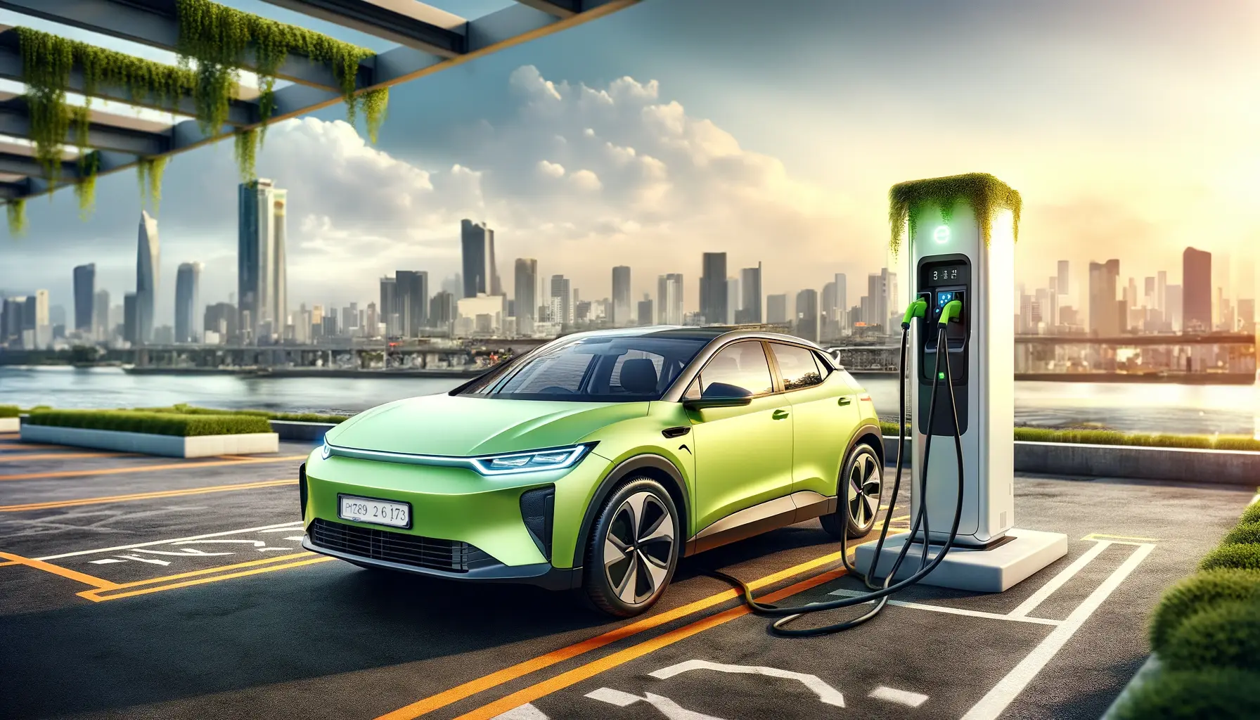 Energy Transition through electric vehicles.