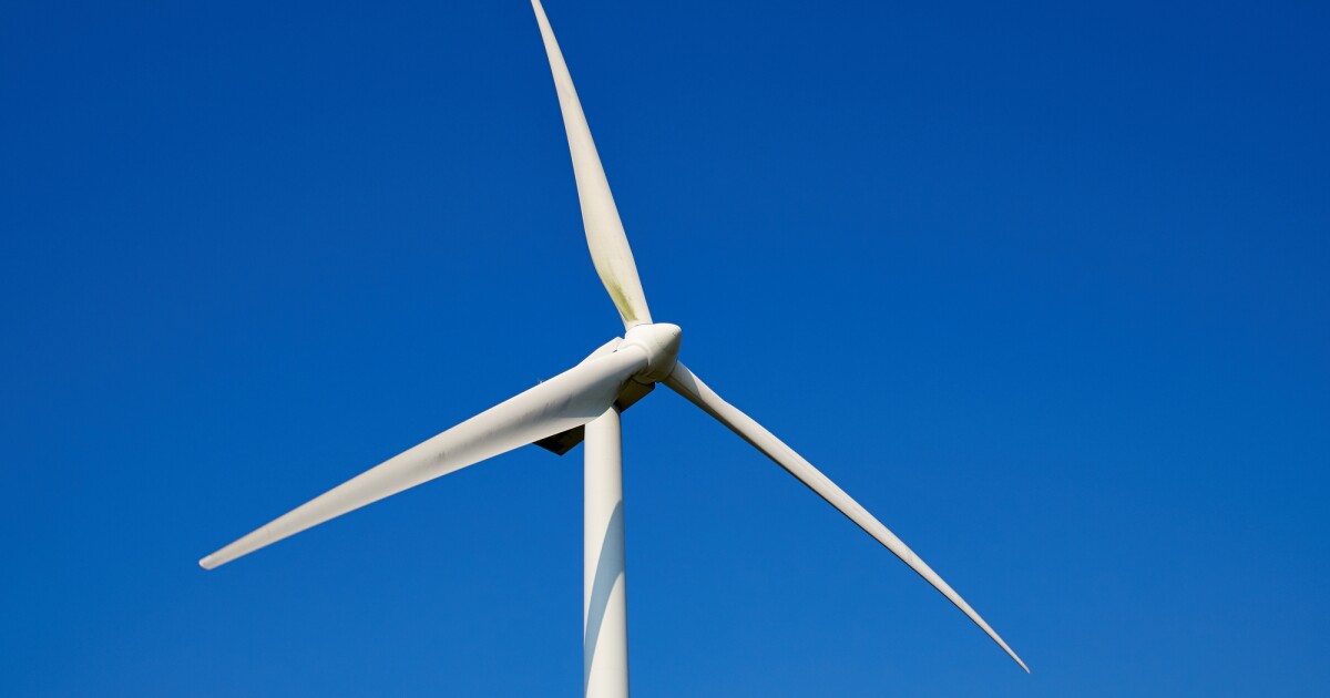 Wind turbines come from the Energy Transition.